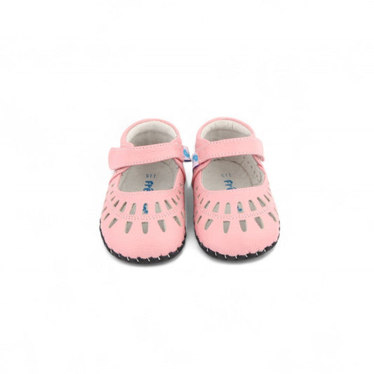 Babydoll Belle Kids’ Shoes for Girls made from soft genuine leather with Velcro straps