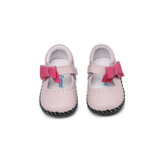 Cute Babydoll Bow Kids' Shoes Mary Janes for Toddlers. Babydoll bows kids' shoes. Where tiny toes meet timeless charm! Secure, playful bows and barefoot feel comfort for first walkers with play-proof comfort.