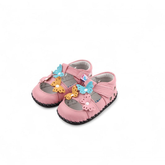 Infant and toddler pink sandals