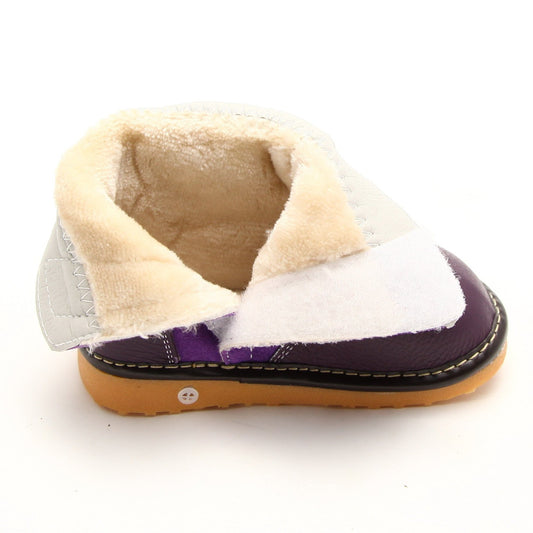 Order soft leather squeaky baby booties online