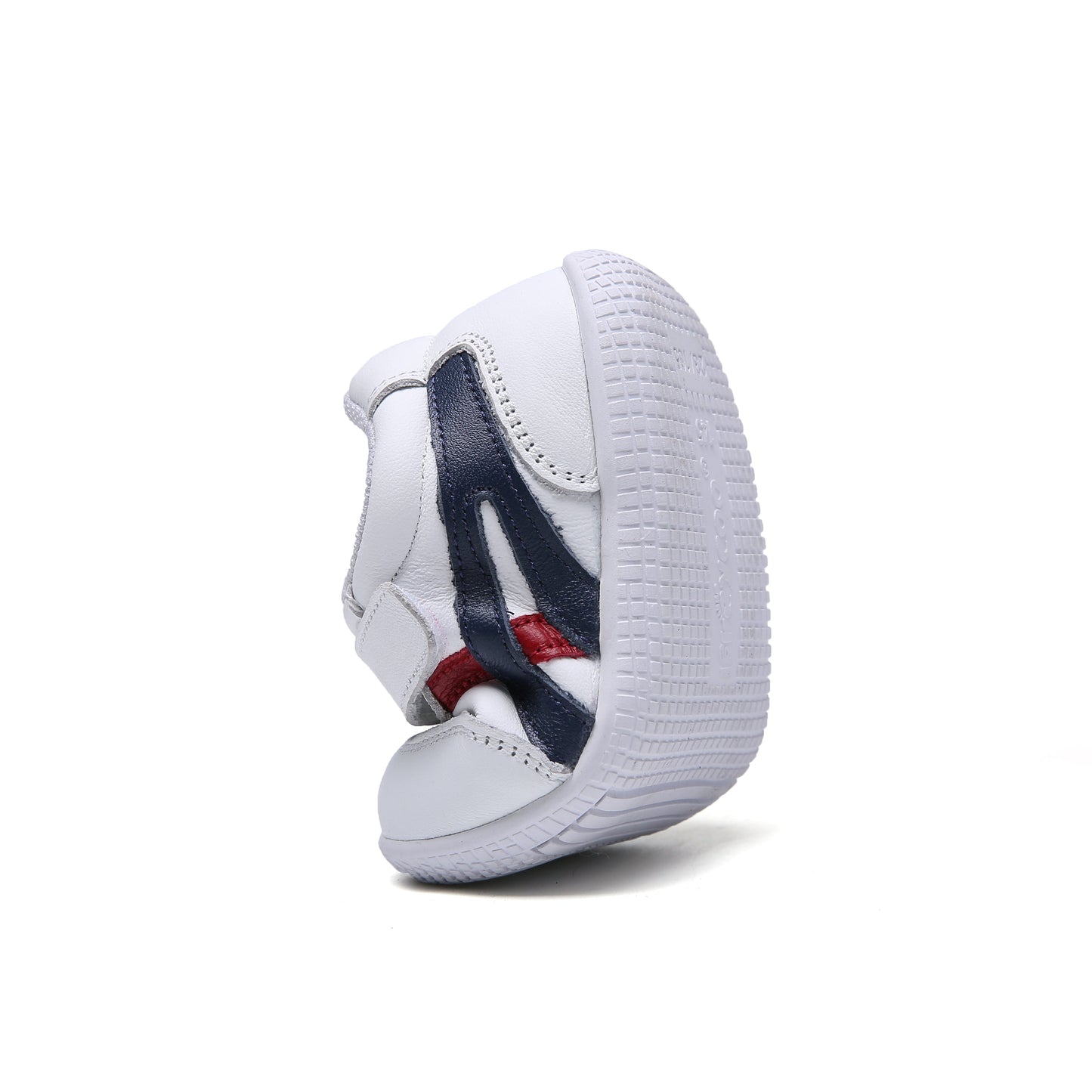 Sneakers Sporty Kids Shoes Flexible Sole with Velcro Genuine Leather