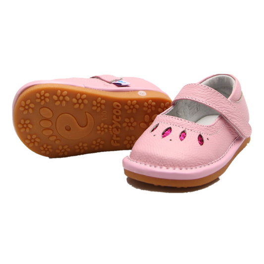 cutest pink babydoll kids' shoes