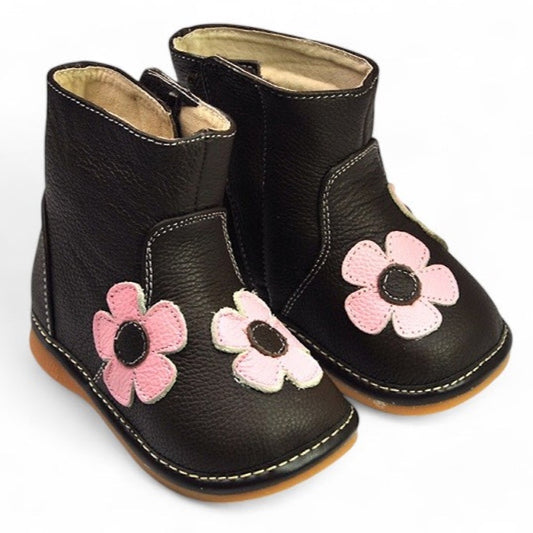 Daisy Kids Boots Warm Fun Daisy Design Toddlers Shoes