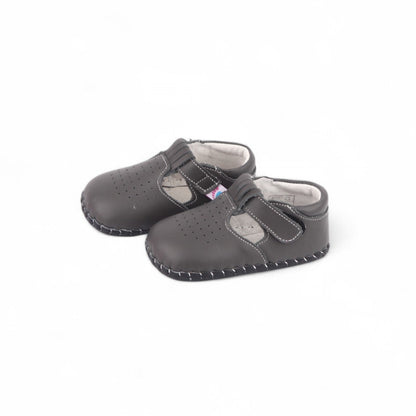 Grey leather kinds sandals for sale online SA