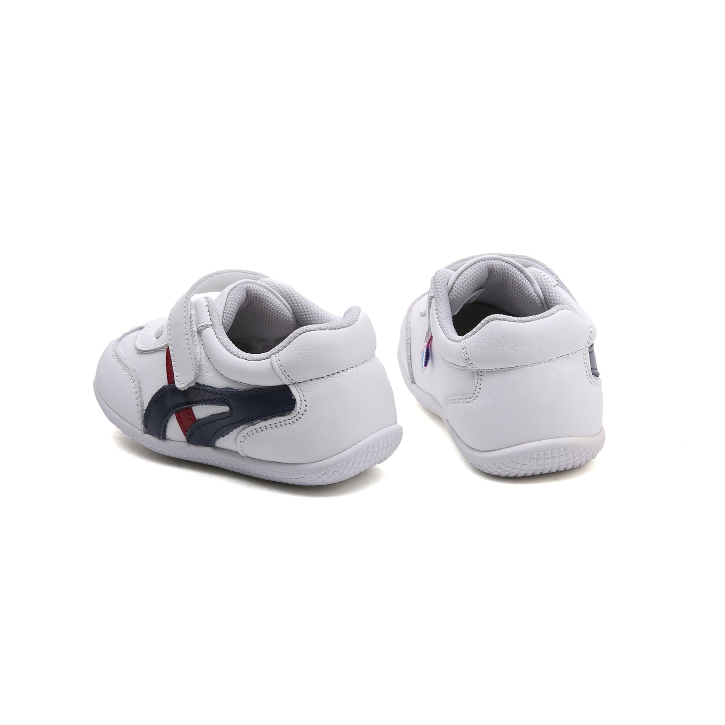 Little Explorers Kids’ Sneakers Sporty Toddler Shoes with Velcro and soft plush insides