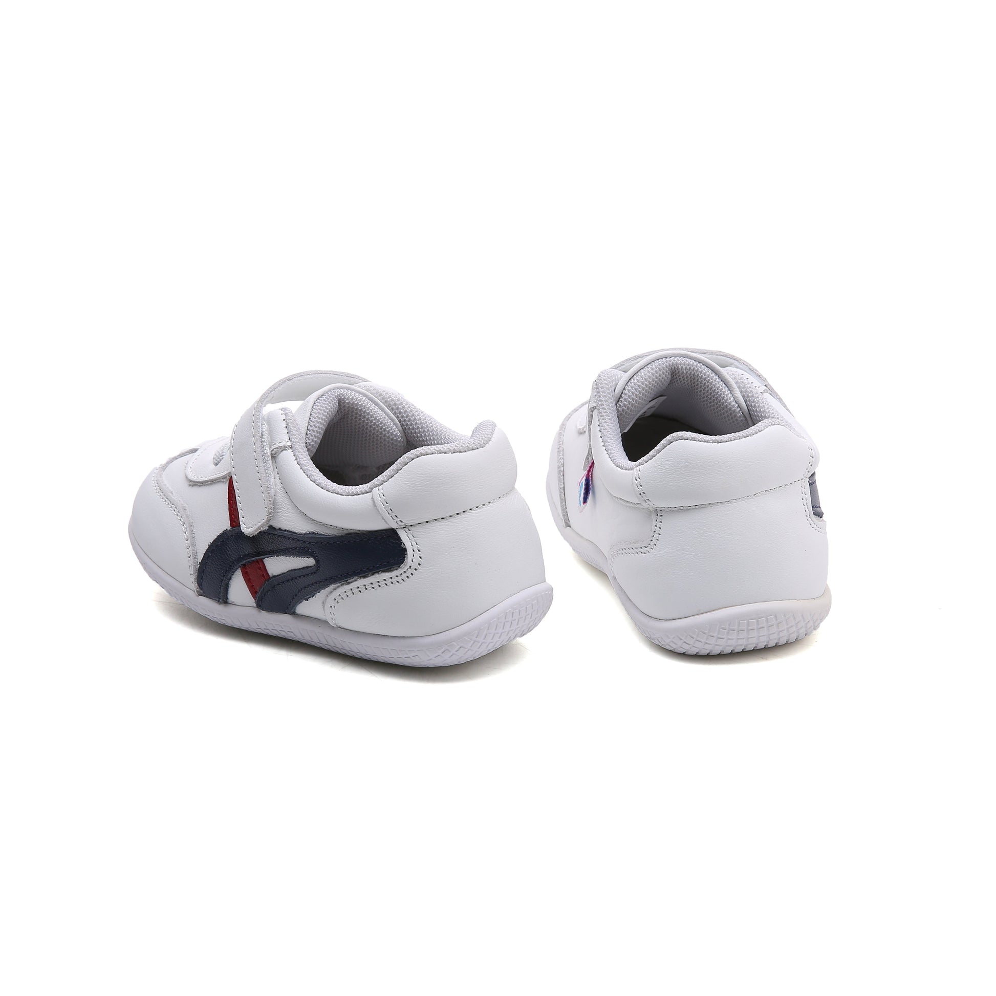 Little Explorers Kids’ Sneakers Sporty Toddler Shoes with Velcro and soft plush insides