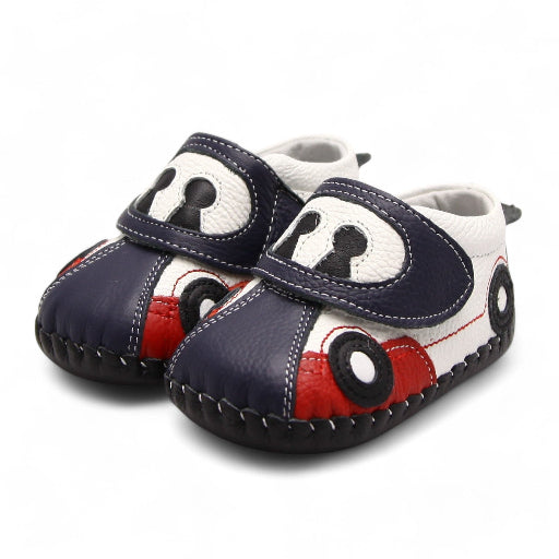 Race Car Walkers Kids Sneakers with Velcro straps for baby boys