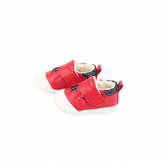 Rockstar Racers Kids Sneakers Plush Lined Shoes with Velcro straps