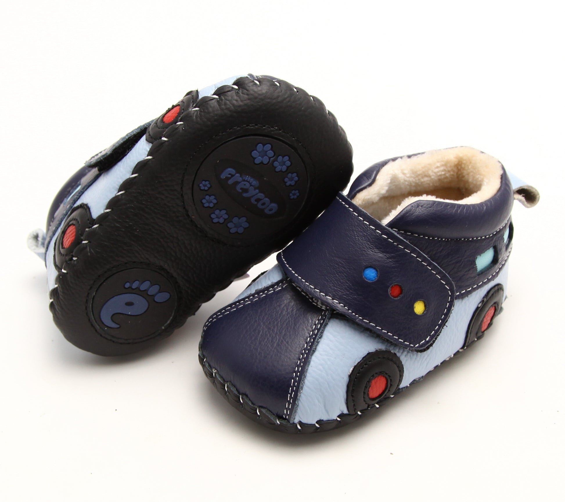 Shop comfortable navy and light blue toddler shoes for winter online in SA