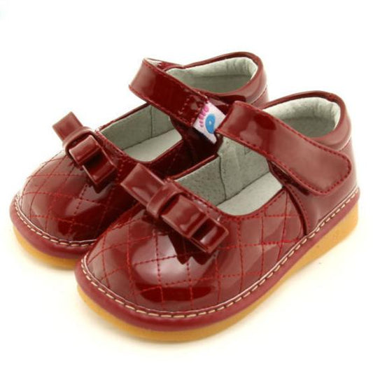 Sugar and Spice Girls Pumps Smart Red Mary Janes for Kids