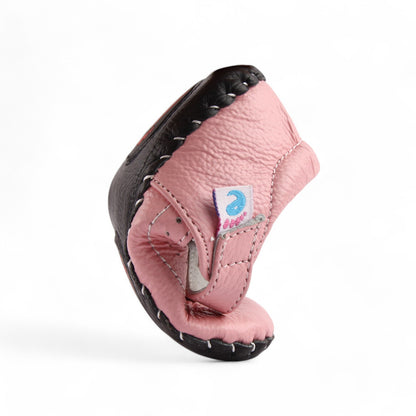 soft leather pre-walker shoe designed for babies and kids with easy Velcro strap