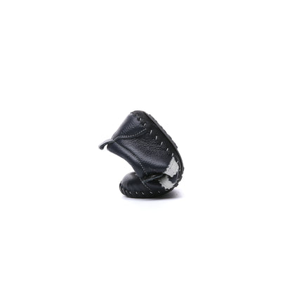 baby shoe flexible sole leather