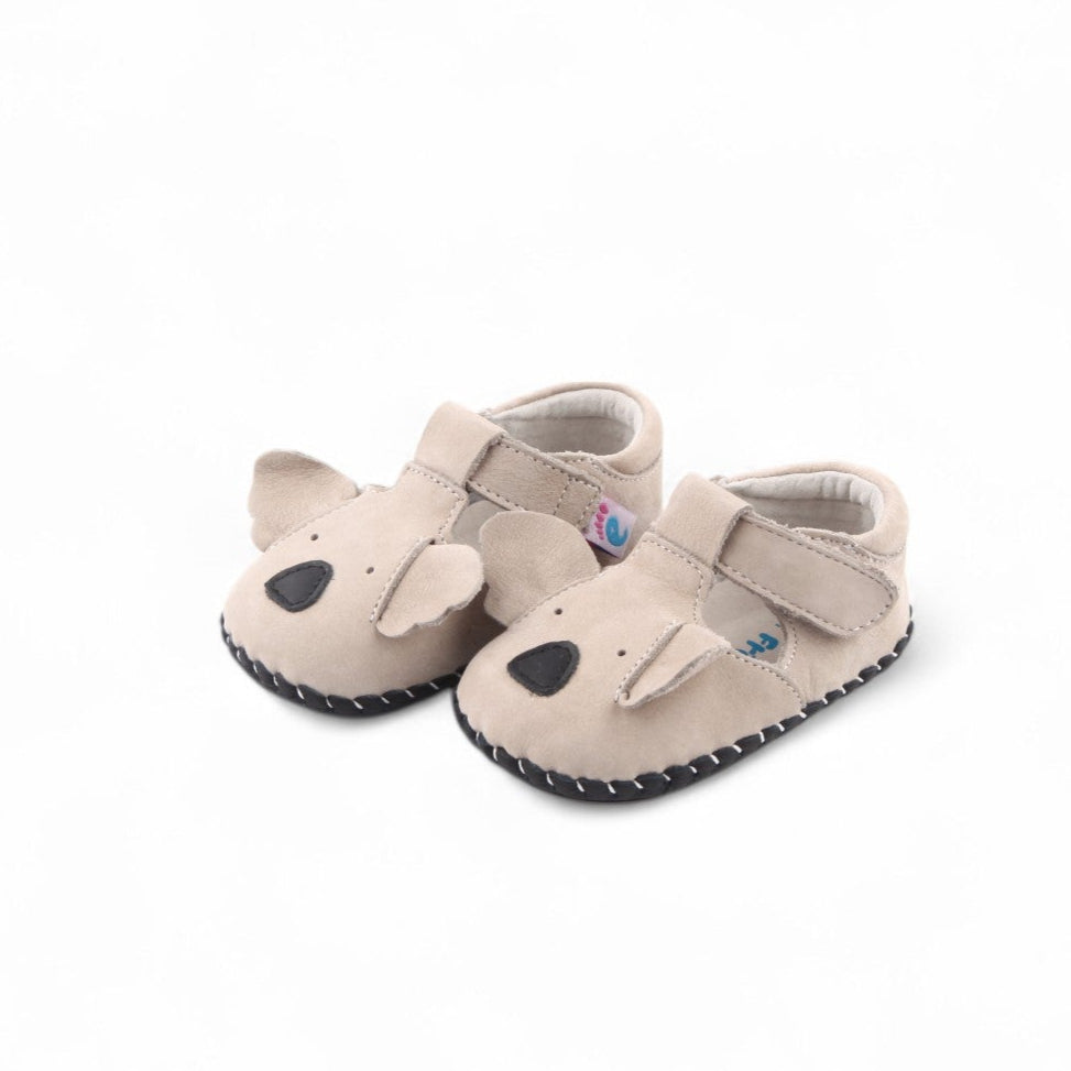 baby shoes koala ears velcro soft sole