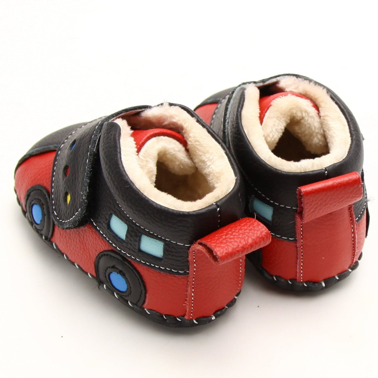 buy black and red soft sole baby shoes for first walker kids 