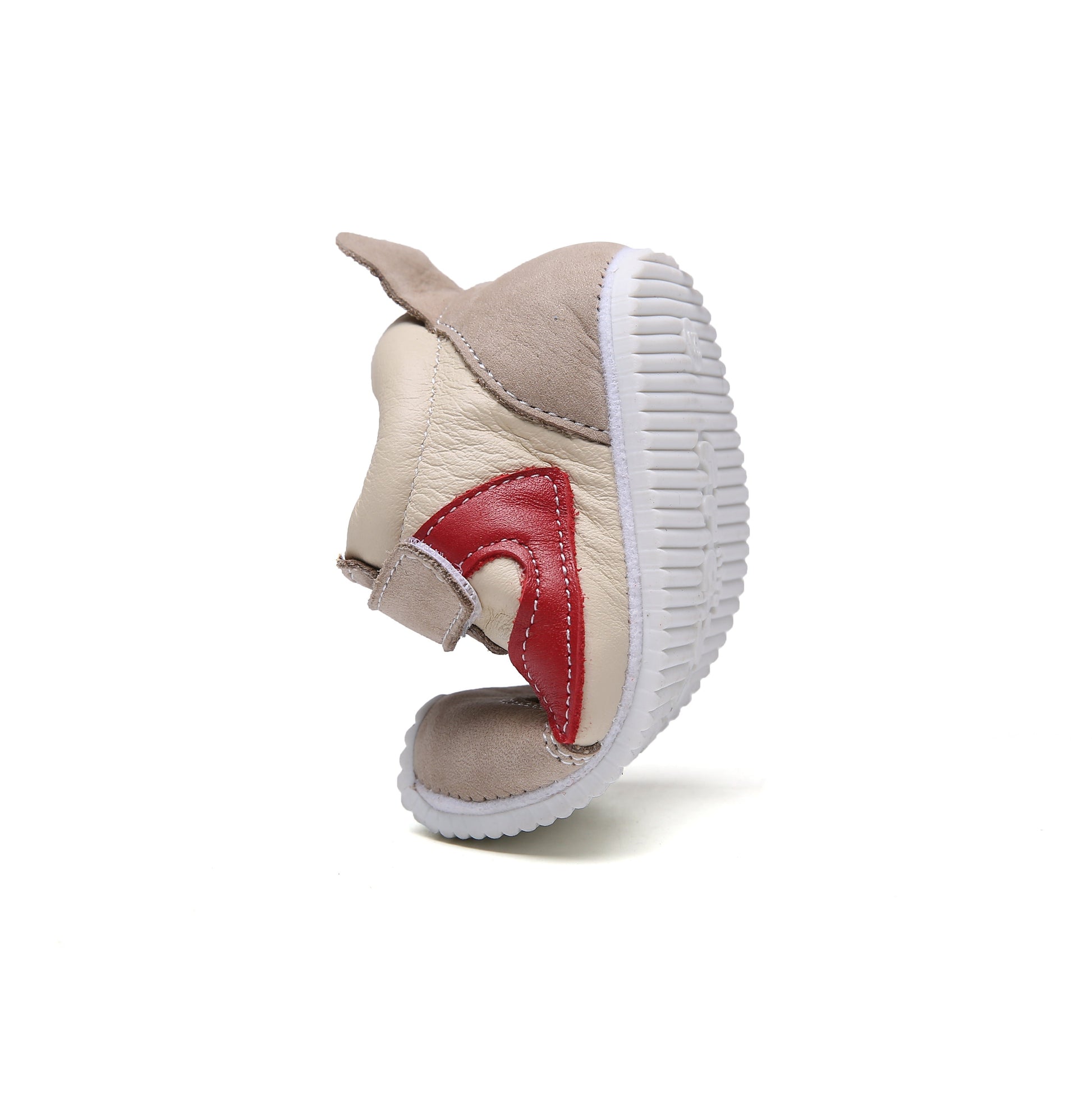pink baby kids shoes with velcro and flexible soft sole for first walkers